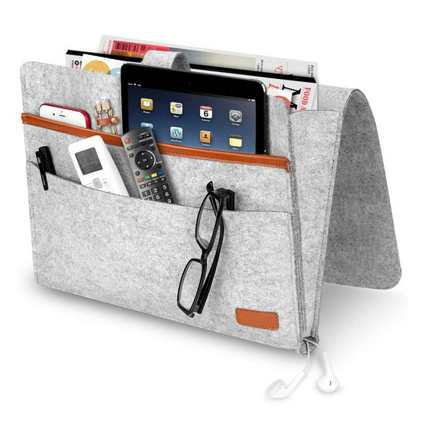 Felt Bedside Pocket Portable Storage Organizer Bed Organizing Desk Holder 